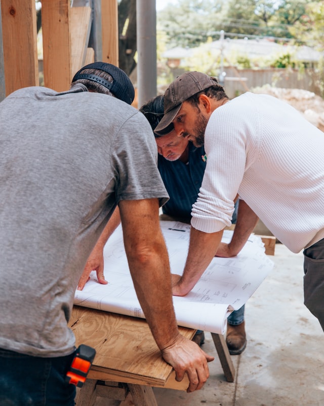Construction workers.